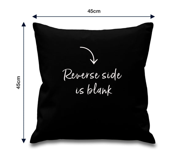 Kate Moss Inspired Quote Cotton Large Cushion Cover